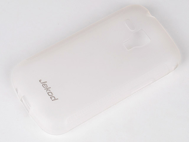 Чехол Jekod Soft case для Samsung Galaxy S Duos S7562 (белый, гелевый)