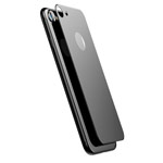 Защитная пленка Yotrix 3D Pro Glass Protector для Apple iPhone 8 (стеклянная, задняя, черная)