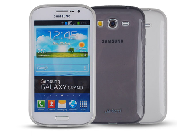 Чехол Jekod Soft case для Samsung Galaxy Grand Duos i9082 (белый, гелевый)