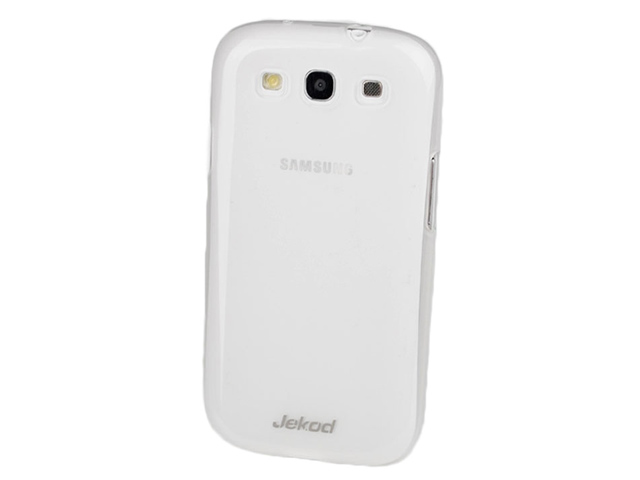 Чехол Jekod Soft case для Samsung Galaxy S3 i9300 (белый, гелевый)