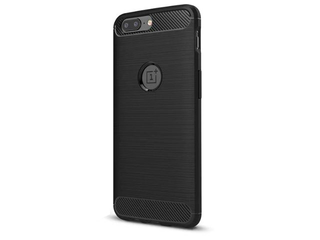 Чехол Yotrix Rugged Armor для OnePlus 5/5T (черный, гелевый)