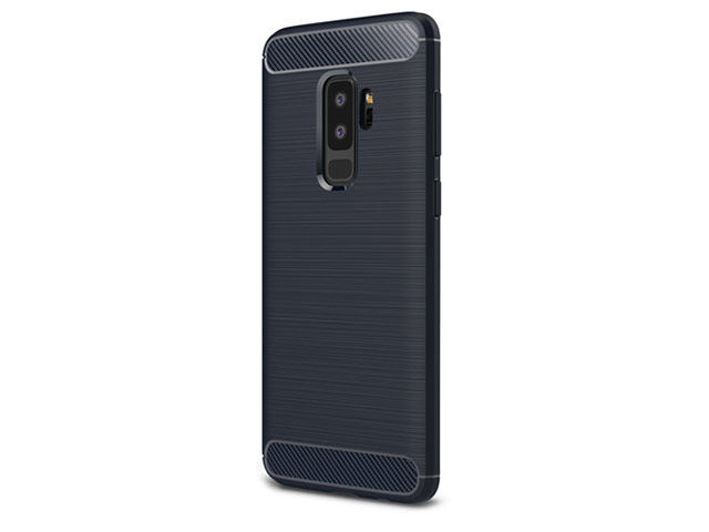 Чехол Yotrix Rugged Armor для Samsung Galaxy S9 plus (синий, гелевый)