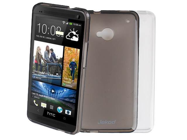 Чехол Jekod Soft case для HTC One 801e (HTC M7) (белый, гелевый)