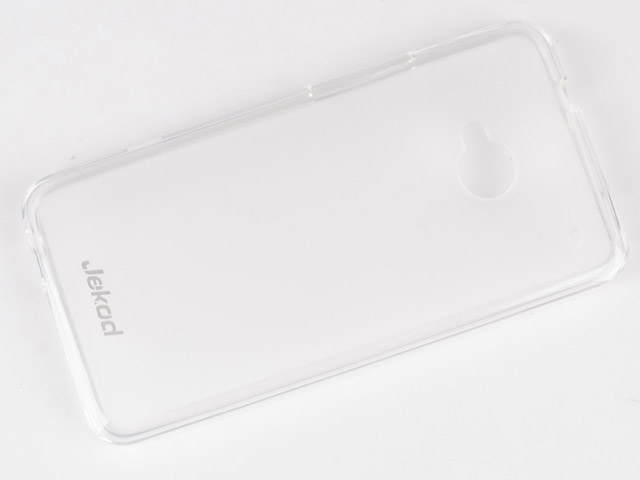 Чехол Jekod Soft case для HTC One 801e (HTC M7) (белый, гелевый)