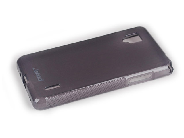 Чехол Jekod Soft case для LG Optimus G E975 (черный, гелевый)