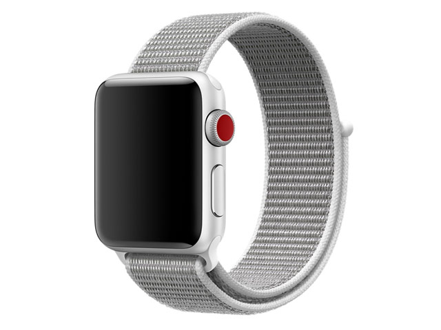 Ремешок для часов Synapse Sport Loop для Apple Watch (38 мм, белый, нейлоновый)