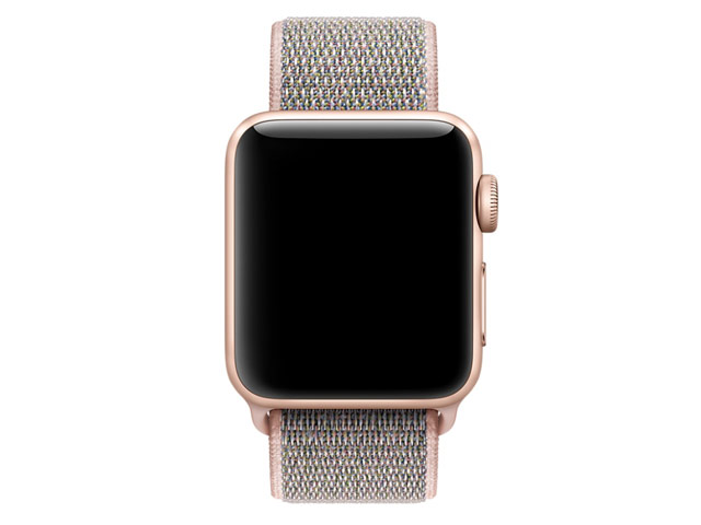 Ремешок для часов Synapse Sport Loop для Apple Watch (38 мм, розовый, нейлоновый)