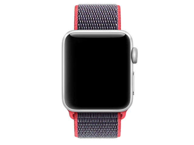 Ремешок для часов Synapse Sport Loop для Apple Watch (38 мм, малиновый, нейлоновый)