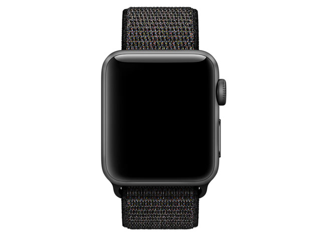 Ремешок для часов Synapse Sport Loop для Apple Watch (38 мм, черный, нейлоновый)