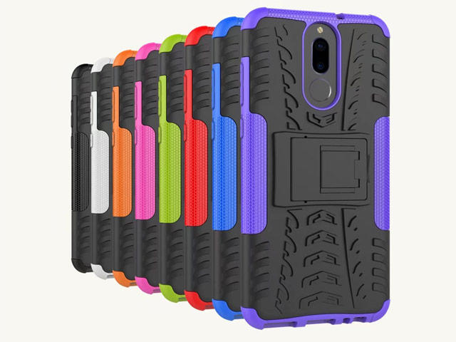 Чехол Yotrix Shockproof case для Huawei Mate 10 lite (оранжевый, пластиковый)