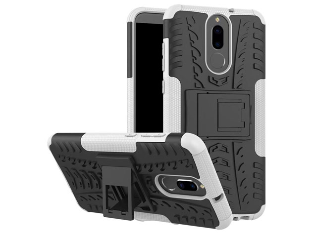Чехол Yotrix Shockproof case для Huawei Mate 10 lite (белый, пластиковый)