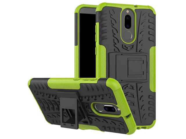 Чехол Yotrix Shockproof case для Huawei Mate 10 lite (зеленый, пластиковый)