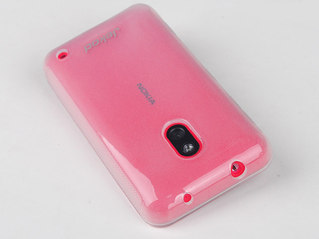 Чехол Jekod Soft case для Nokia Lumia 620 (черный, гелевый)