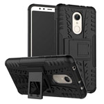 Чехол Yotrix Shockproof case для Xiaomi Redmi 5 (черный, пластиковый)