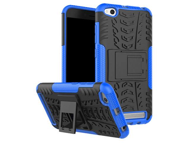 Чехол Yotrix Shockproof case для Xiaomi Redmi 5A (синий, пластиковый)