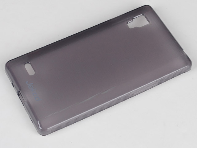 Чехол Jekod Soft case для LG Optimus L9 P765 (черный, гелевый)