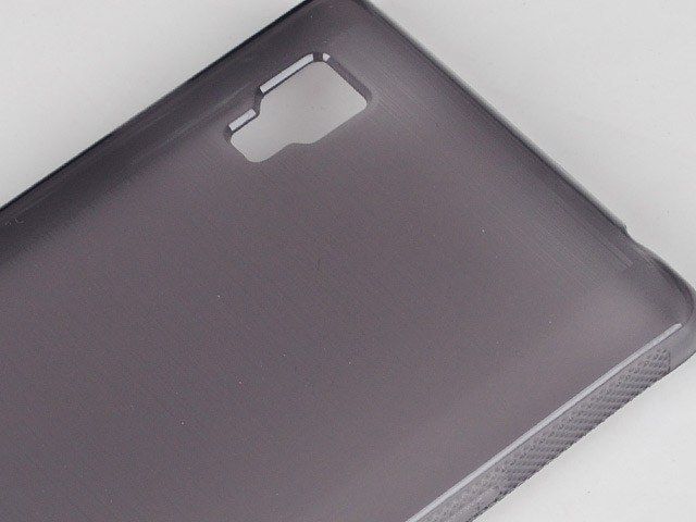 Чехол Jekod Soft case для LG Optimus L9 P765 (черный, гелевый)