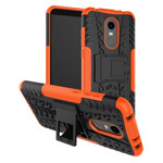 Чехол Yotrix Shockproof case для Xiaomi Redmi 5 plus (оранжевый, пластиковый)