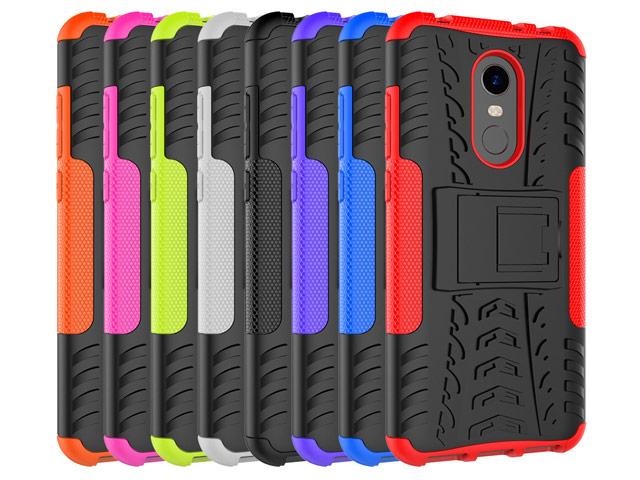 Чехол Yotrix Shockproof case для Xiaomi Redmi 5 plus (синий, пластиковый)