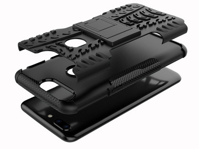 Чехол Yotrix Shockproof case для OnePlus 5T (зеленый, пластиковый)