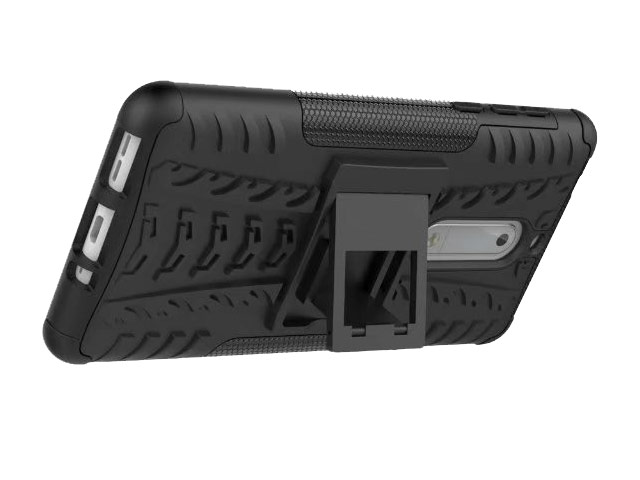 Чехол Yotrix Shockproof case для Nokia 5 (розовый, пластиковый)