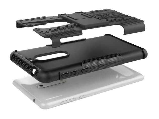 Чехол Yotrix Shockproof case для Nokia 5 (белый, пластиковый)
