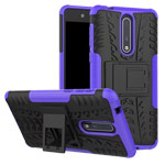 Чехол Yotrix Shockproof case для Nokia 8 (фиолетовый, пластиковый)