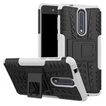 Чехол Yotrix Shockproof case для Nokia 8 (белый, пластиковый)