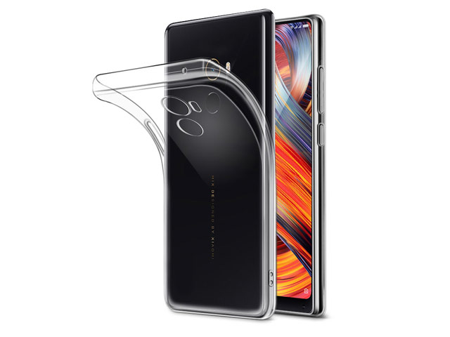 Чехол Yotrix UltrathinCase для Xiaomi Mi MIX 2 (прозрачный, гелевый)