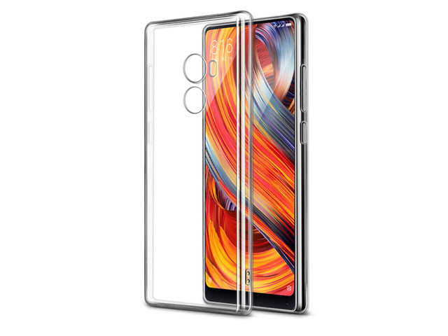 Чехол Yotrix UltrathinCase для Xiaomi Mi MIX 2 (прозрачный, гелевый)