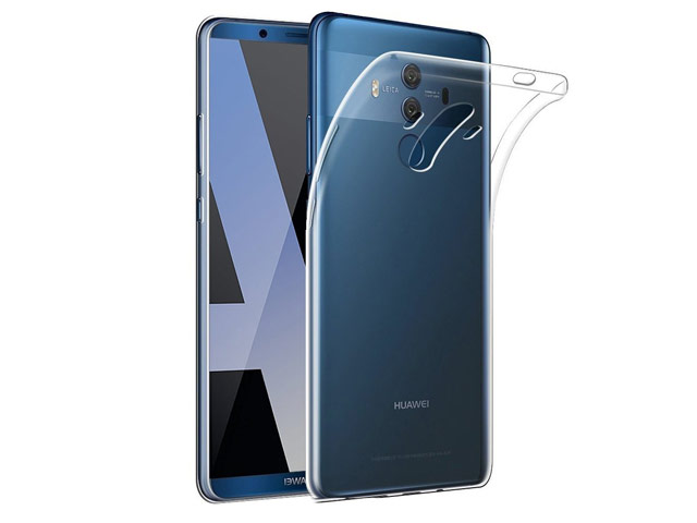 Чехол Yotrix UltrathinCase для Huawei Mate 10 pro (прозрачный, гелевый)