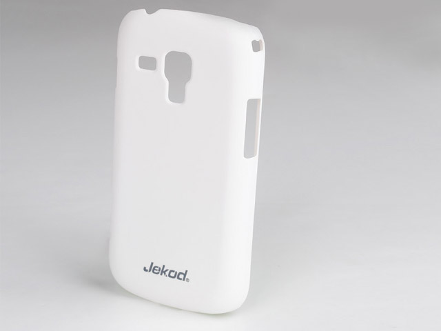 Чехол Jekod Hard case для Samsung Galaxy S Duos S7562 (белый, пластиковый)