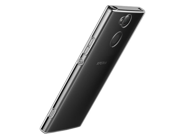 Чехол Yotrix UltrathinCase для Sony Xperia XA2 (прозрачный, гелевый)