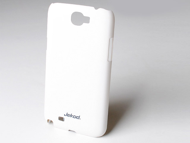 Чехол Jekod Hard case для Samsung Galaxy Note 2 N7100 (белый, пластиковый)