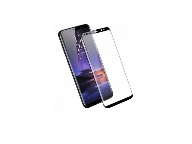 Защитная пленка Yotrix 3D Pro Glass Protector для Samsung Galaxy S9 (стеклянная, черная)