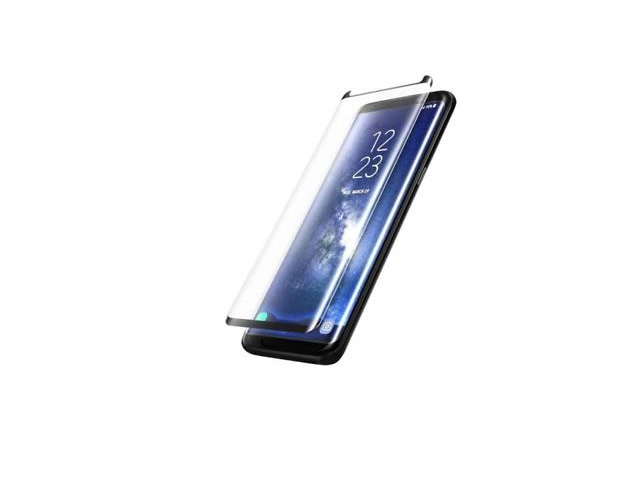 Защитная пленка Yotrix 3D SE Glass Protector для Samsung Galaxy S9 plus (стеклянная, черная)