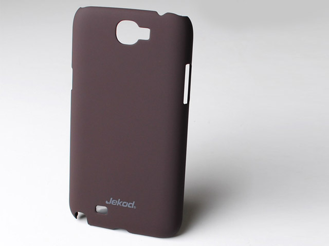 Чехол Jekod Hard case для Samsung Galaxy Note 2 N7100 (коричневый, пластиковый)