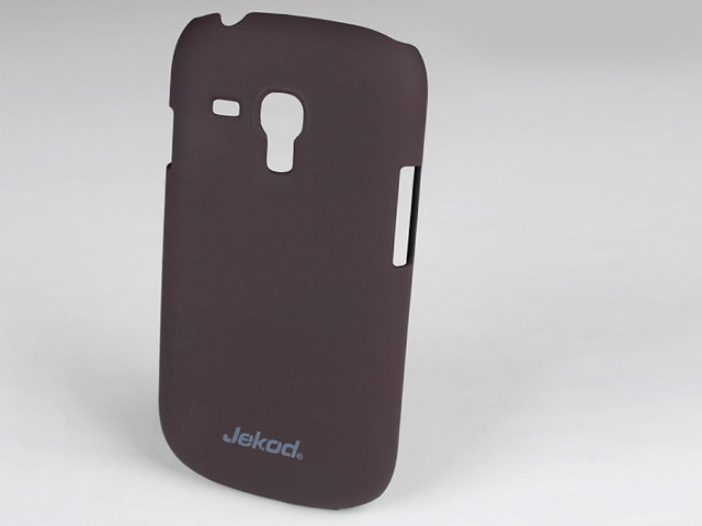 Чехол Jekod Hard case для Samsung Galaxy S3 mini i8190 (черный, пластиковый)