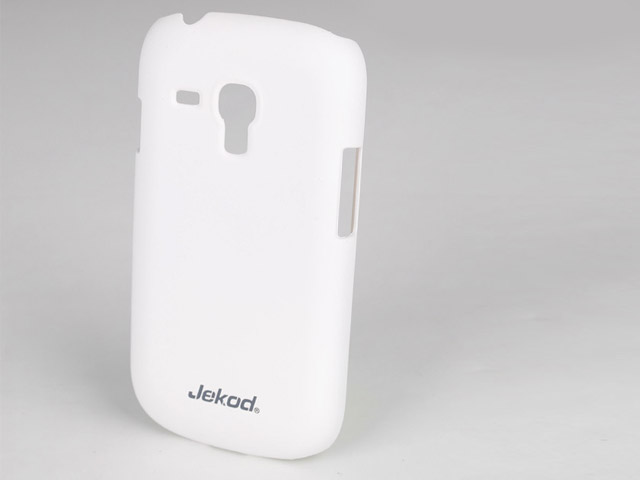 Чехол Jekod Hard case для Samsung Galaxy S3 mini i8190 (белый, пластиковый)