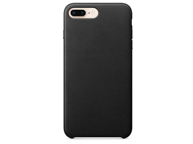 Чехол Yotrix SnapCase Premuim для Apple iPhone 8 plus (черный, кожаный)