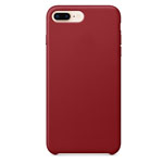 Чехол Yotrix SnapCase Premuim для Apple iPhone 8 plus (красный, кожаный)