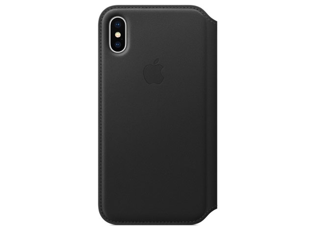 Чехол Yotrix LeatherFolio для Apple iPhone X (черный, кожаный)