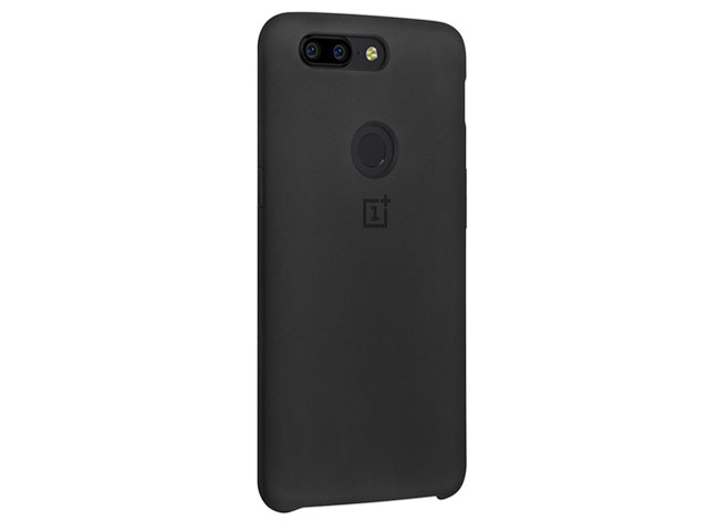 Чехол OnePlus Silicone Protective Case для OnePlus 5T (черный, гелевый)