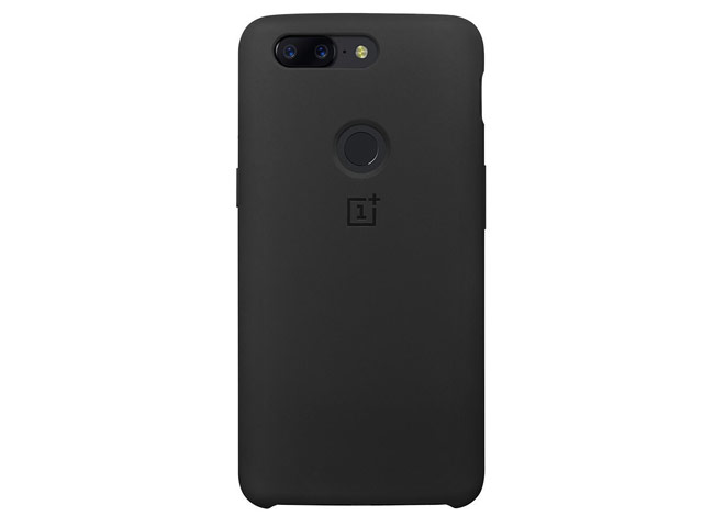 Чехол OnePlus Silicone Protective Case для OnePlus 5T (черный, гелевый)