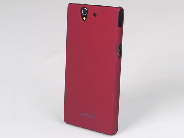 Чехол Jekod Hard case для Sony Xperia Z L36i/L36h (коричневый, пластиковый)