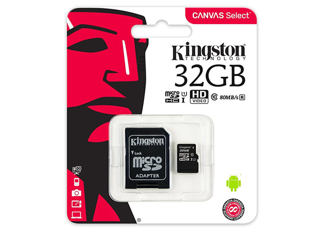 Флеш-карта Kingston microSD (32Gb, microSD, Class 10 U1)