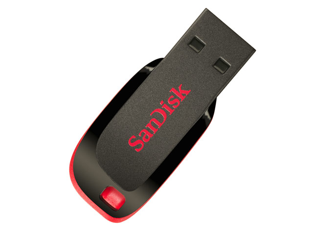Флеш-карта SanDisk Cruzer Blade (32Gb, USB 2.0, черная)