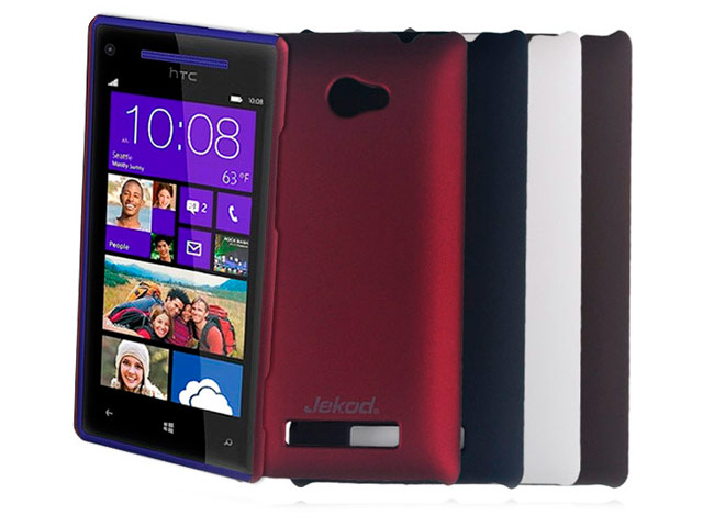 Чехол Jekod Hard case для HTC Windows Phone 8S (черный, пластиковый)