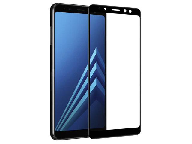 Защитная пленка Nillkin 3D CP+ MAX Glass Protector для Samsung Galaxy A8 plus 2018 (стеклянная, черная)