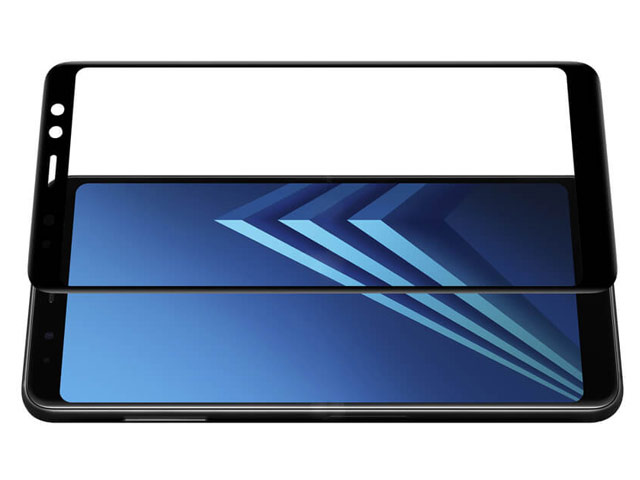 Защитная пленка Nillkin 3D CP+ MAX Glass Protector для Samsung Galaxy A8 plus 2018 (стеклянная, черная)